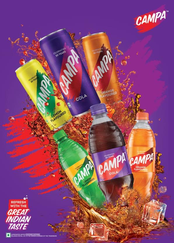 Reliance Consumer Products brings back “The Great Indian Taste” with Campa  - Jammu Links News