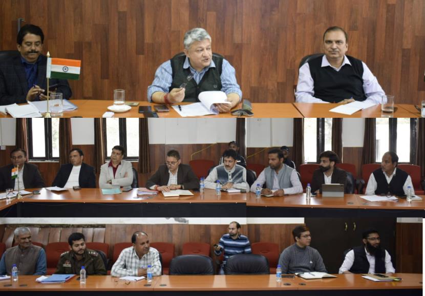 Deo Reasi Chairs Meeting With Nodal Officers On Election Preparedness