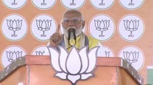 "Strong govt needs to be formed at Centre": PM Mo...