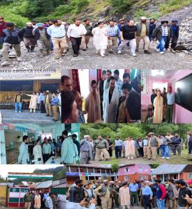 DC Kupwara visits Machil, inspects ongoing dev wo...
