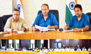 ADC Kishtwar reviews implementation of DAJGUA Cam...
