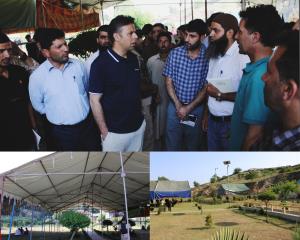 DC Budgam conducts spot assessment of Ashura arra...