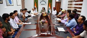 DC Udhampur reviews PM Surya Ghar Muft Bijli Yoja...