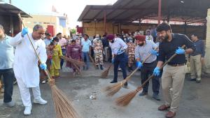 Ghagwal unites to promote community cleanliness M...