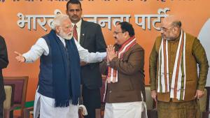 BJP forges ahead in MP and Rajasthan, has edge in...