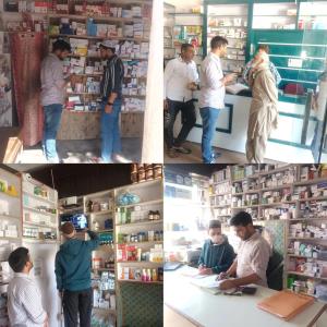 DCO Ramban conducts inspection of chemist shops i...