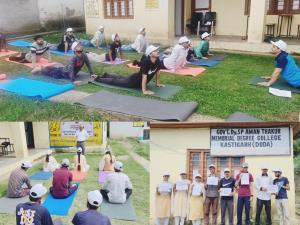 GDC Kastigarh celebrates 11th International Yoga ...
