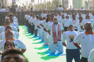 "Each year Yoga day becomes grander than ever": P...