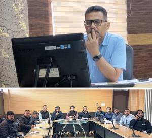 Director JKEDI chairs weekly review meet, assesse...