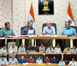 DC Kishtwar reviews formulation of CAPEX Budget 2...
