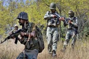 Encounter between security forces and Naxalites i...