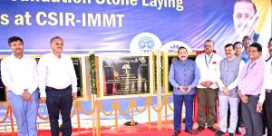 Dr Jitendra lays foundation of 