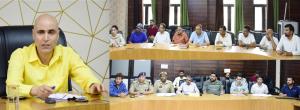 DC Kishtwar reviews flood preparedness in district