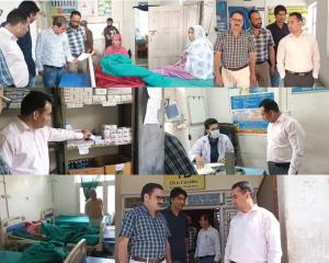 ADC Handwara pays surprise visit to NTPHC Chogal