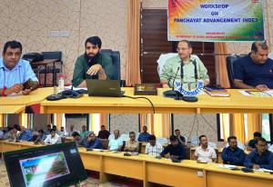 District level workshop on Panchayat Advancement ...