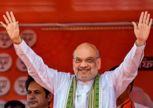 Amit Shah leads by over 2.31 lakh votes in Gandhi...