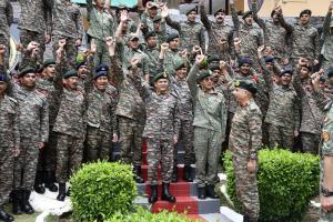 COAS General Upendra Dwivedi briefed on Indian Mi...
