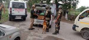J&K Police in Jammu intensify security ahead of A...