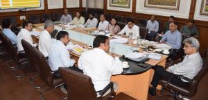 Chief Secretary takes stock of the implementation...