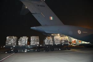 India sends 2nd trance of humanitarian aid to flo...