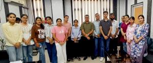 IMCSD Interns interact with Joint Director Inform...