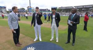 England win toss; opt to bowl first against India