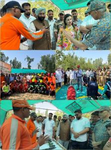 DMRRR organises mock exercises on Glacial Lake Ou...