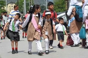 Schools in Kashmir reopen after summer break