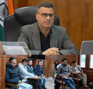 DC Bandipora discusses restoration of electricity...