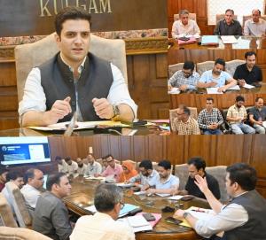 DC Kulgam takes review of Mission YUVA; assesses ...