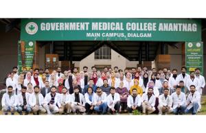 Ist MBBS batch graduates from GMC Anantnag