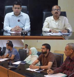 DC Poonch discusses UT Capex Budget proposals, DA...
