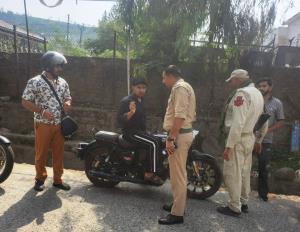 Road safety enforcement drive conducted in Rajour...