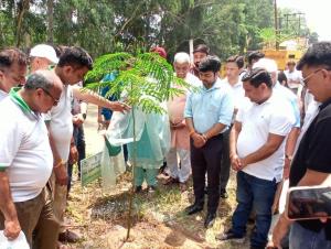 Massive plantation drive held near BSF camp Palou...