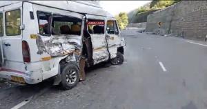 One person killed, 11 injured in road accident in...