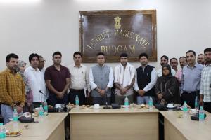 District Administration Budgam accords warm farew...