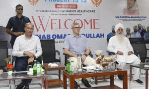 CM Omar Abdullah Inaugurates Project 13 13 at Nat...