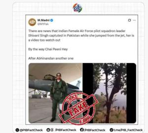 PIB Fact Check debunks claim that Indian Female A...