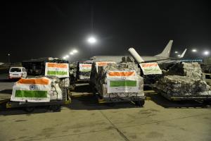 India sends humanitarian aid to landslide-hit Pap...