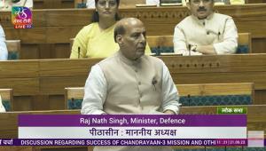 Ready to discuss issue with full courage: Rajnath...