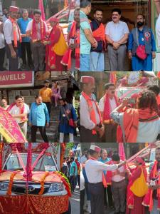 DDC Chairman flags off Annual Chandi Mata Yatra f...