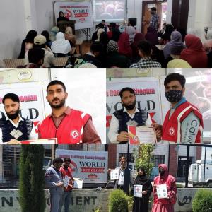 District Red Cross Society Shopian celebrates ‘Wo...
