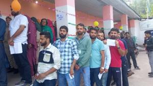Lok Sabha Polls: Jammu records over 25% voter tur...