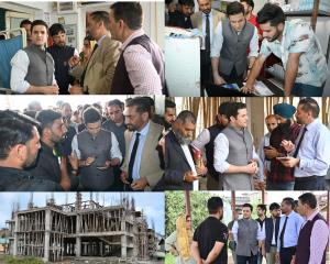 DC Kulgam visits District Hospital