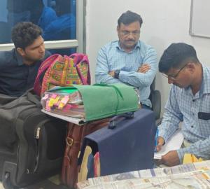 Rs 9.35 lakhs cash found in Jhalawar ASP Jagram M...