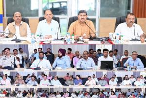 MP Jugal Kishore chairs DISHA meeting at Samba