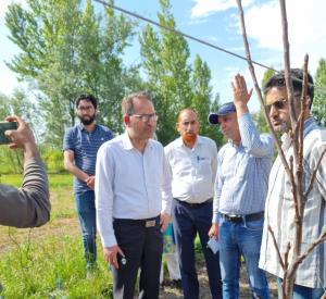 Director Horticulture concludes two days tour of ...