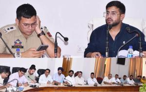 DC Rajouri reviews preparations for Dharti Aaba J...