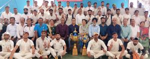 District level inter zonal cricket tournament con...