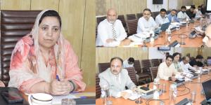 Sakeena Itoo reviews performance, functioning of ...